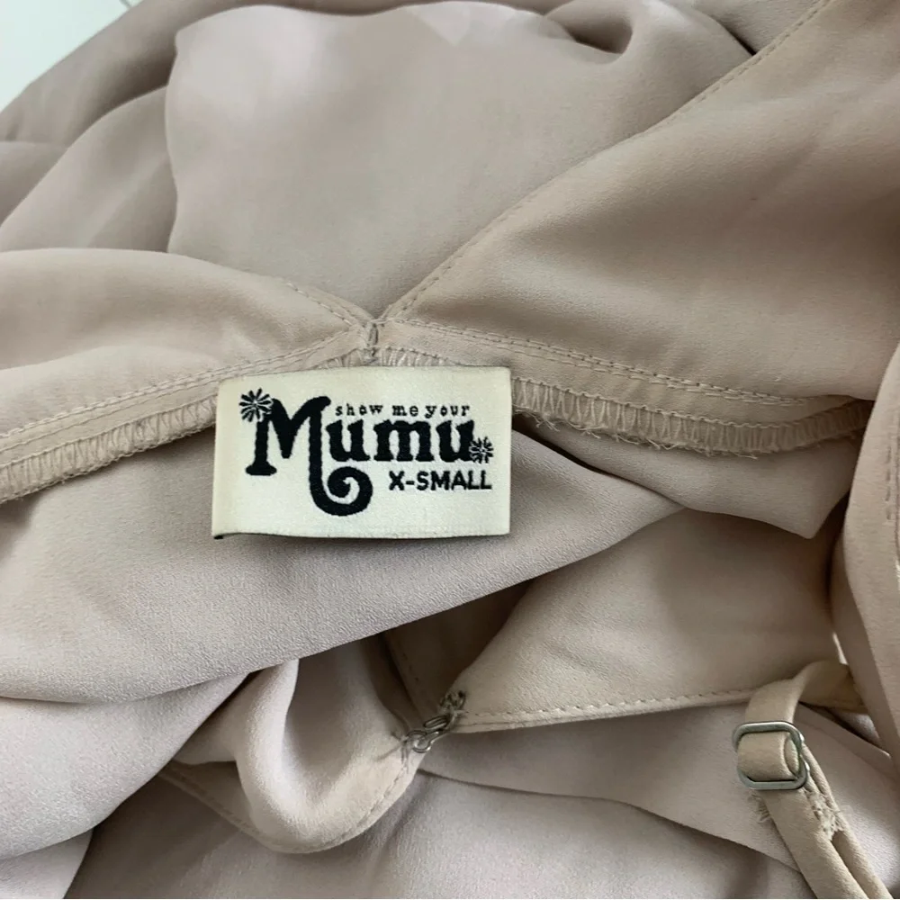 Show Me Your MuMu Mariah Wrap Mini Dress Show Me the Ring Crisp